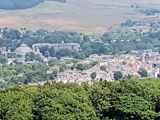 View over Buxton from Solomons temple